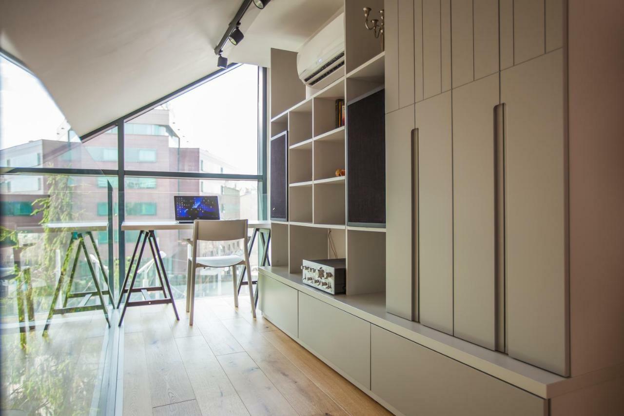 וילנה Penthouse In The City Center מראה חיצוני תמונה