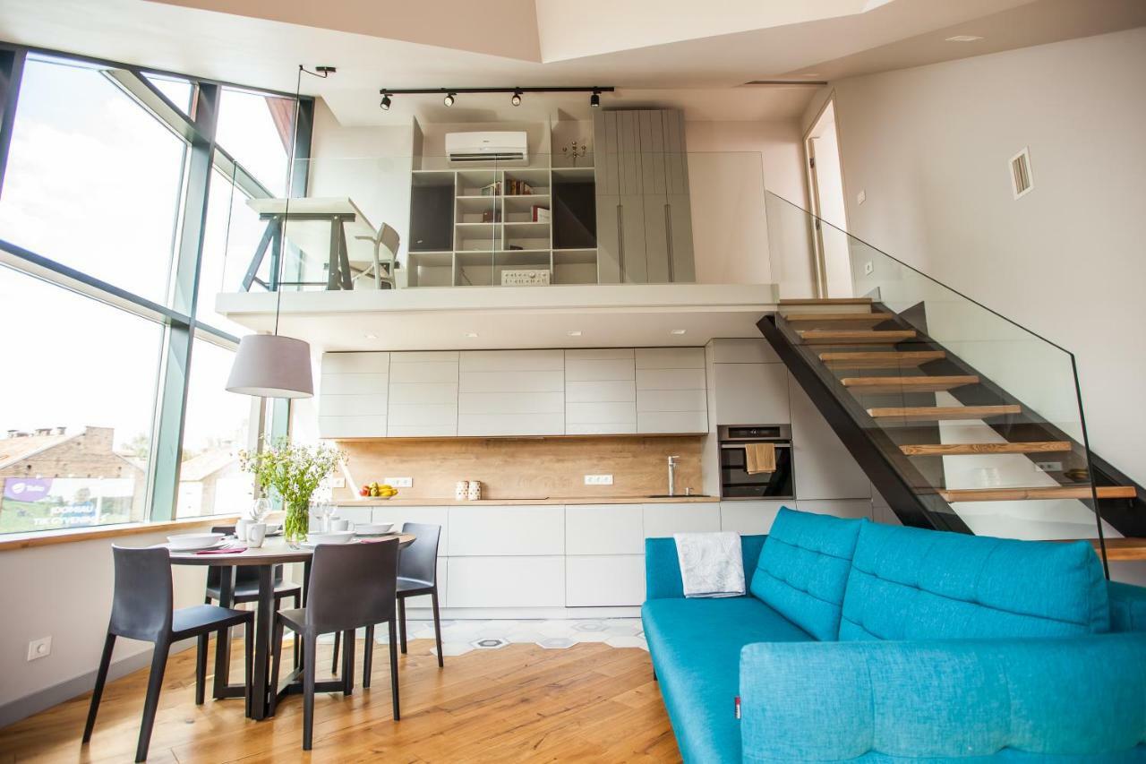 וילנה Penthouse In The City Center מראה חיצוני תמונה